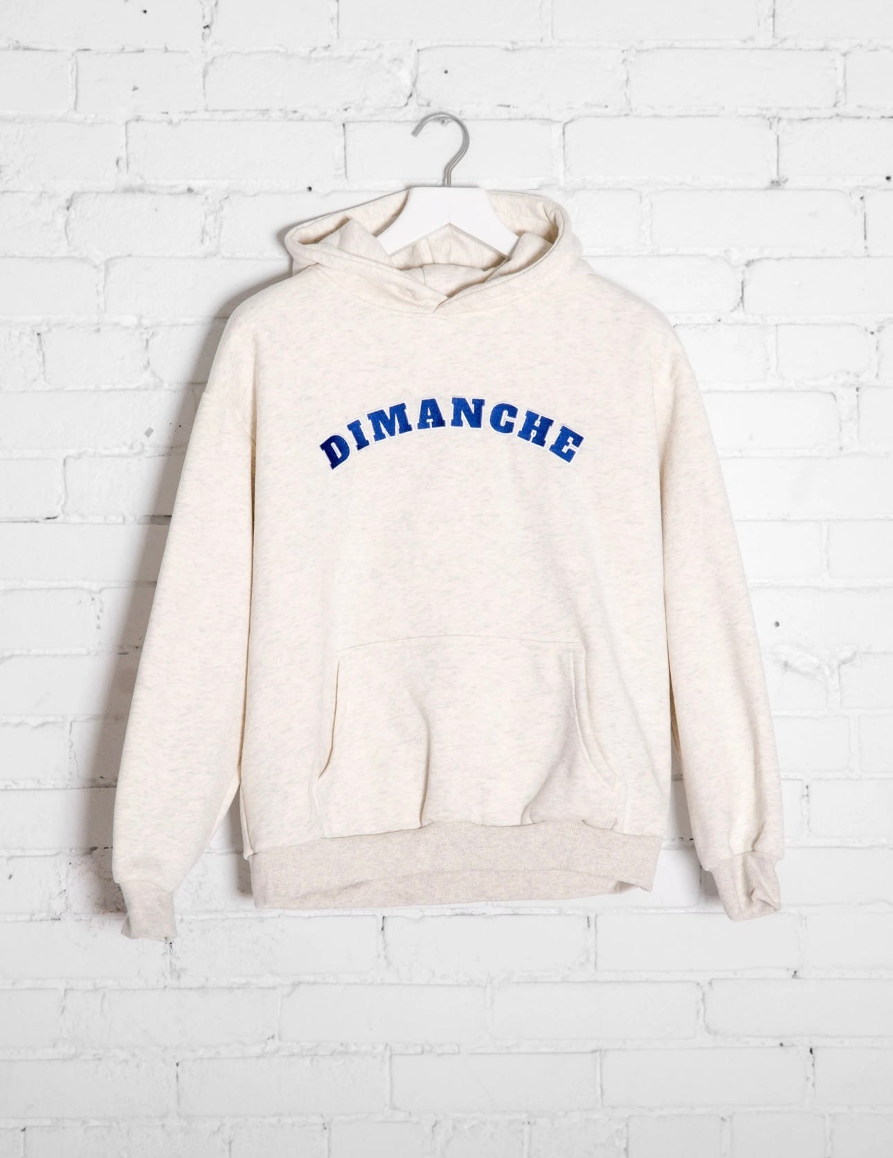Varsity Hoodie - Heather Grey – Avant Dimanche