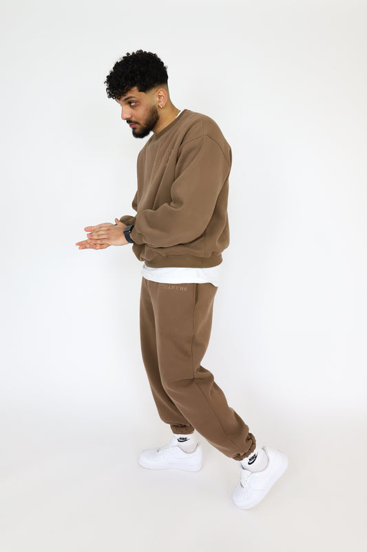 The Essential Sweatpants - Chocolate Brown