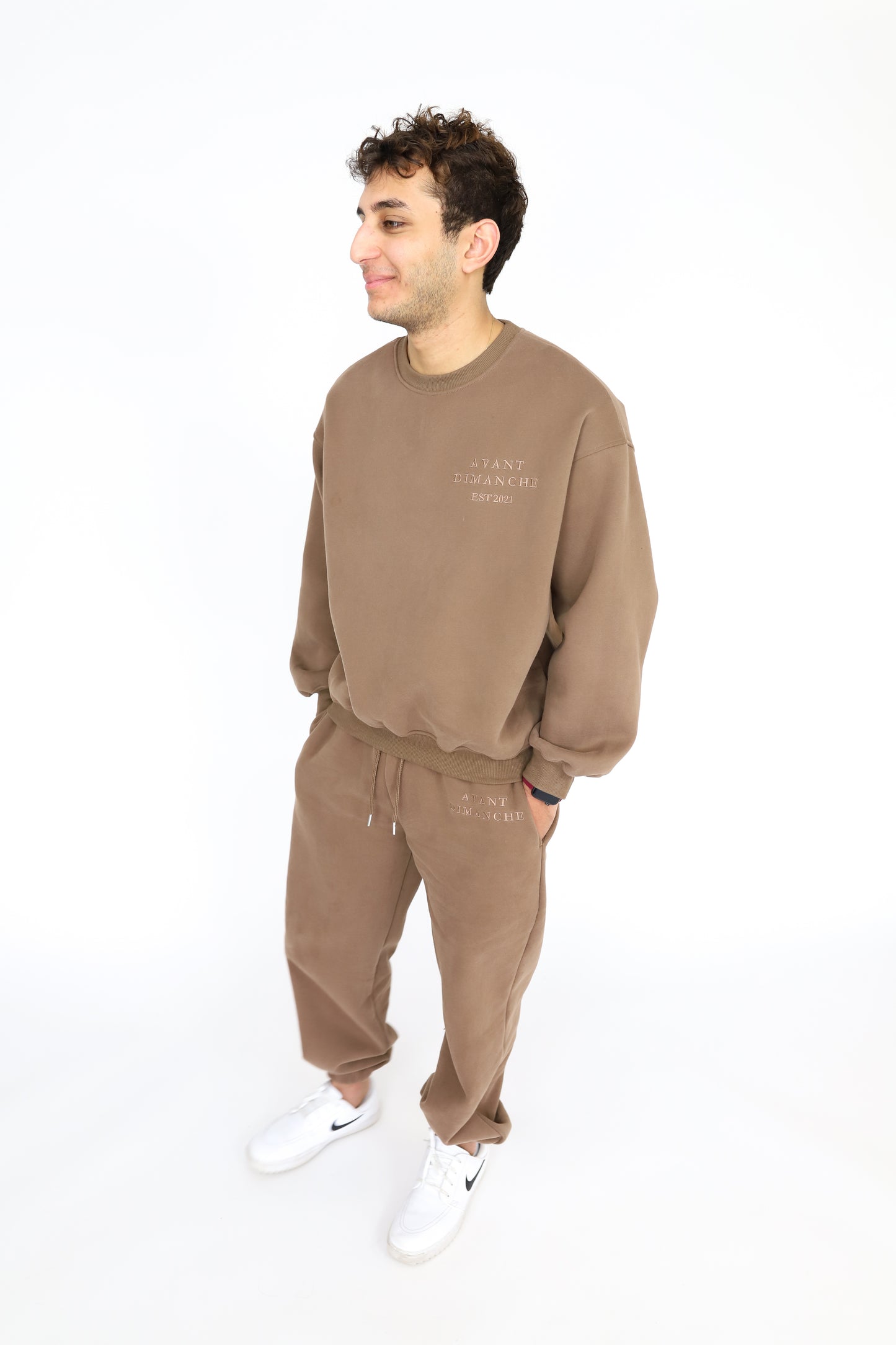 The Essential Sweatpants - Chocolate Brown